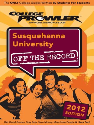cover image of Susquehanna University 2012